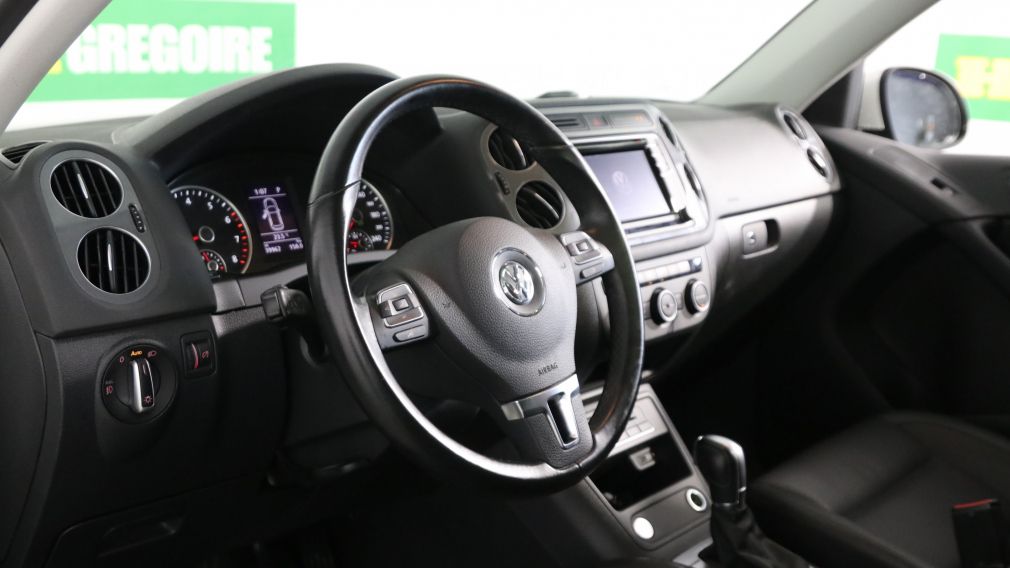 2016 Volkswagen Tiguan COMFORTLINE AWD CUIR TOIT PANO MAGS CAM RECUL #9
