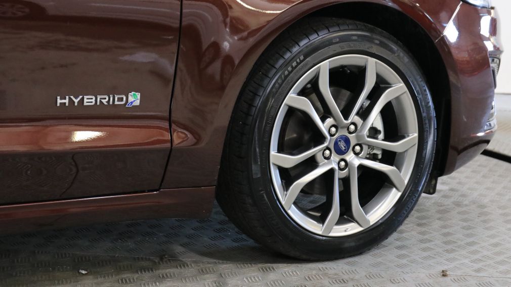 2019 Ford Fusion Titanium HYBRID AUTO AC GR ELEC MAGS TOIT CUIR #30