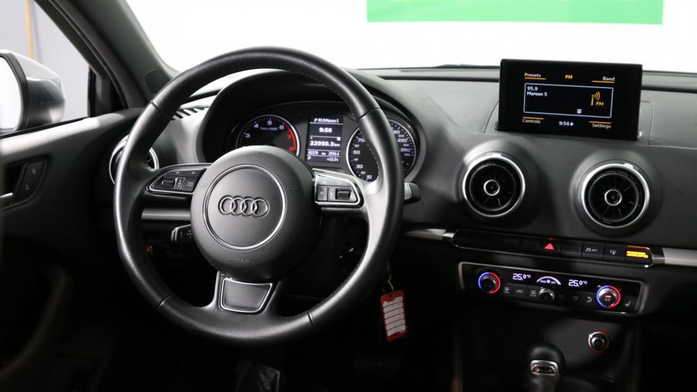 2016 Audi A3 2.0T KOMFORT AWD CUIR TOIT MAGS BLUETOOTH #19