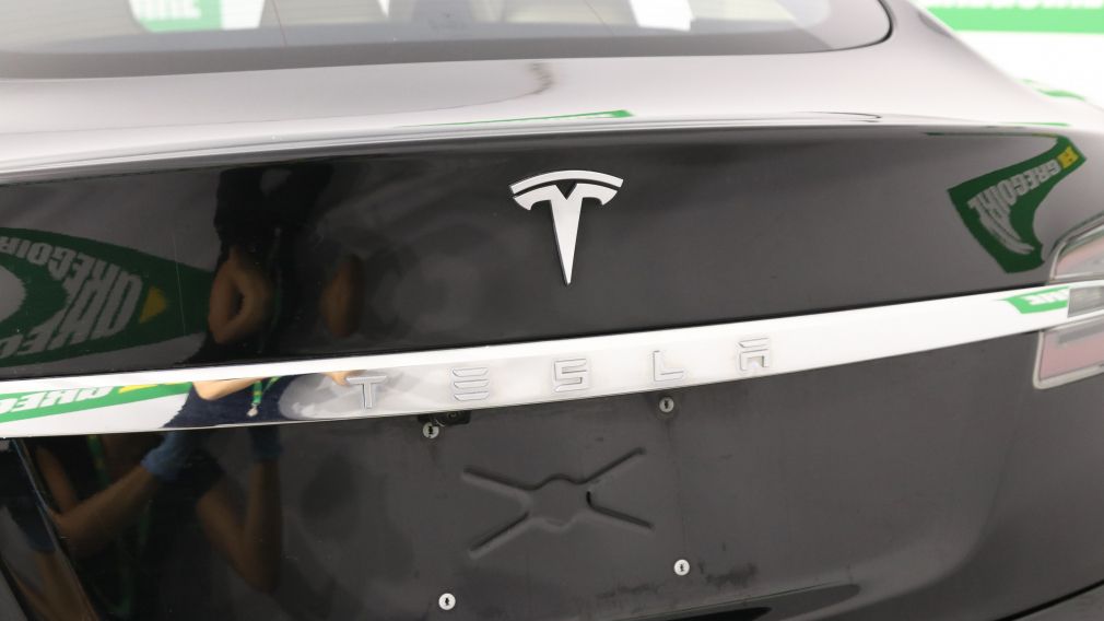 2016 Tesla Model S 90D AWD A/C CUIR TOIT PANO NAV MAGS CAM RECUL #28