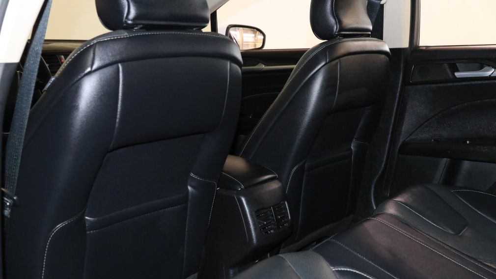 2019 Ford Fusion Titanium HYBRID AUTO AC GR ELEC MAGS TOIT CUIR #22