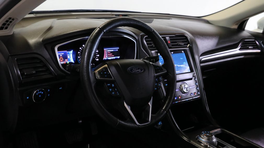 2019 Ford Fusion Titanium HYBRID AUTO AC GR ELEC MAGS TOIT CUIR #8