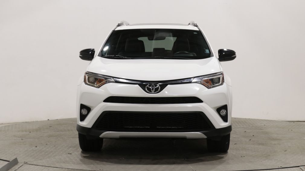 2016 Toyota Rav 4 SE AUTO A/C GR ELECT CUIR TOIT MAGS AWD CAMERA DE #2