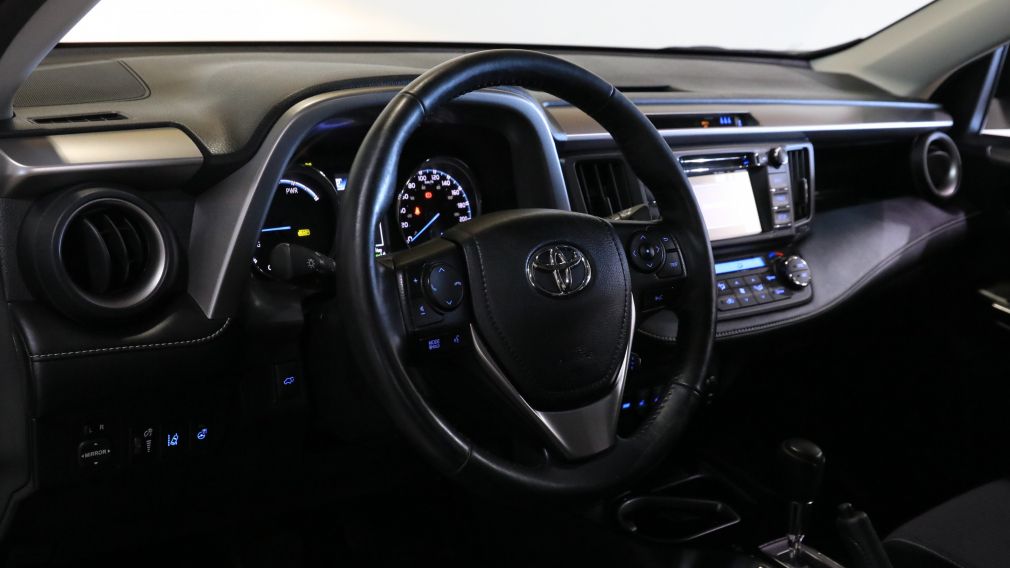 2018 Toyota Rav 4 HYBRID XLE AWD AC TOIT MAGS CAM RECUL BLUETOOTH #9