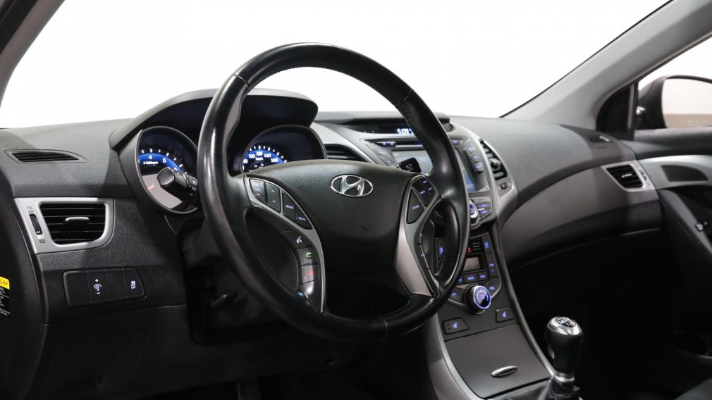 2014 Hyundai Elantra SE AUTO A/C GR ELECT MAGS TOIT CAMERA DE RECUL BLU #9