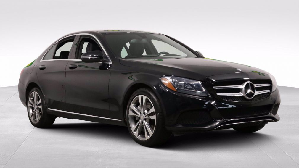 2017 Mercedes Benz C300 AWD CUIR TOIT NAV MAGS BLUETOOTH #0