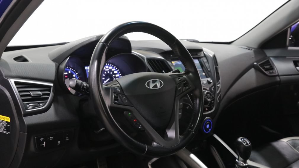 2013 Hyundai Veloster Turbo A/C CUIR TOIT NAVIGATION CAMERA RECUL BLUETO #9