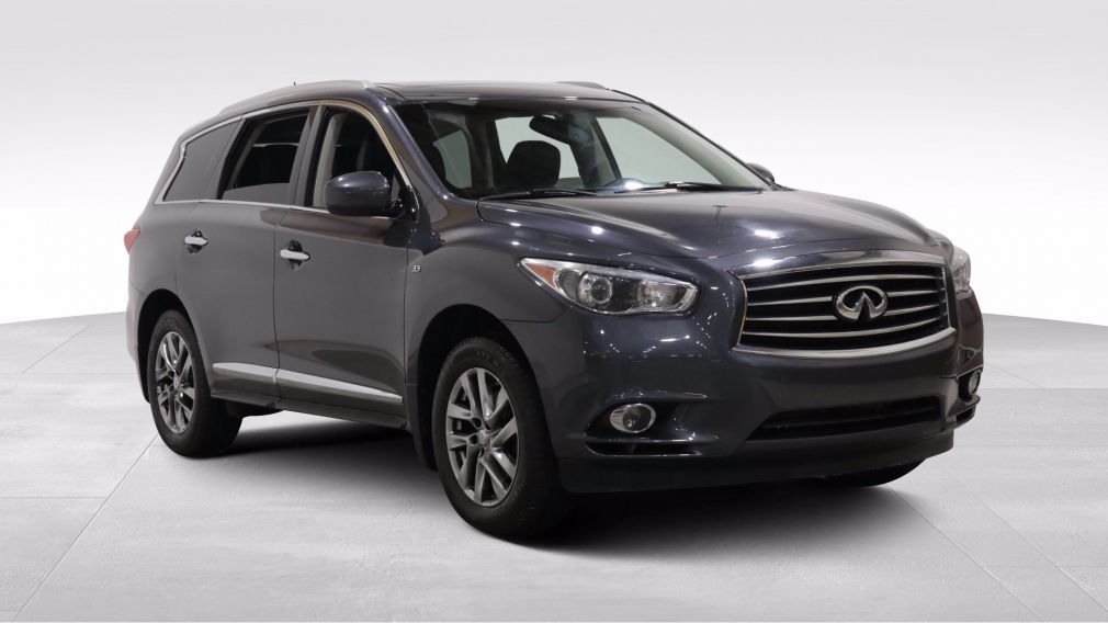 2014 Infiniti QX60 AWD A/C CUIR TOIT PANO CAMERA RECUL 7 PASSAGERS #0