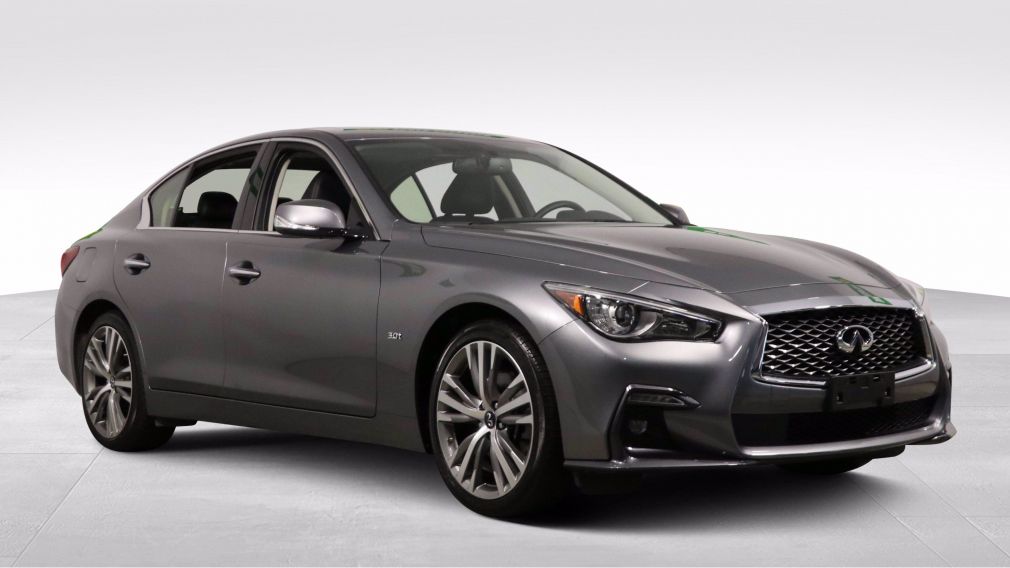 2019 Infiniti Q50 3.0t Signature Edition AWD  CUIR TOIT A/C MAGS NAV #0