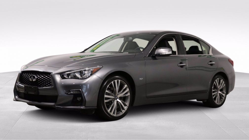 2019 Infiniti Q50 3.0t Signature Edition AWD  CUIR TOIT A/C MAGS NAV #2