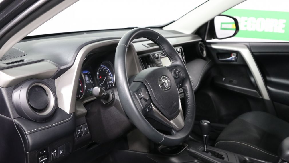2017 Toyota Rav 4 XLE AWD TOIT A/C MAGS GR ELECT CAM RECUL BLUETOOTH #9