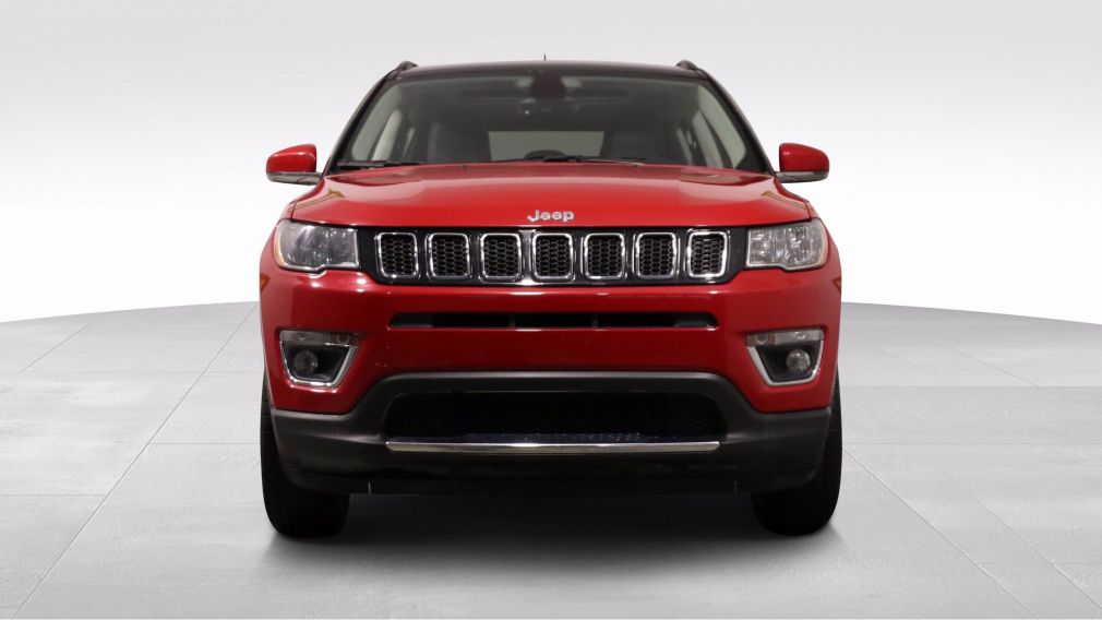 2018 Jeep Compass Limited 4X4 CUIR TOIT PANO A/C MAGS CAM RECUL BLUE #2