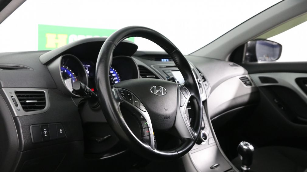 2016 Hyundai Elantra GLS TOIR A/C MAGS GR ELECT CAM RECUL BLUETOOTH #9