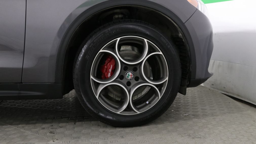 2018 Alfa Romeo Stelvio Sport AWD CUIR TOIT PANO A/C MAGS NAV CAM RECUL BL #37