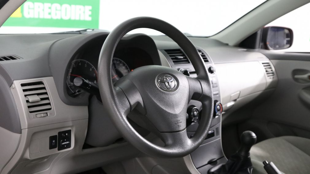 2010 Toyota Corolla CE MANUELLE A/C GR ELECT #9