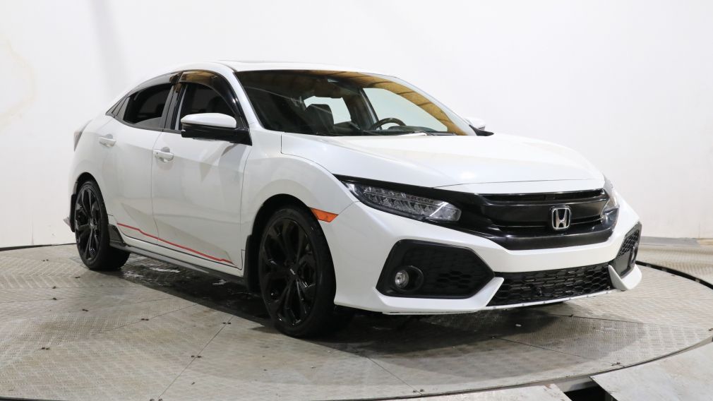 2019 Honda Civic Sport Touring AUTO AC GR ELEC TOIT CUIR BLUETOOTH #0