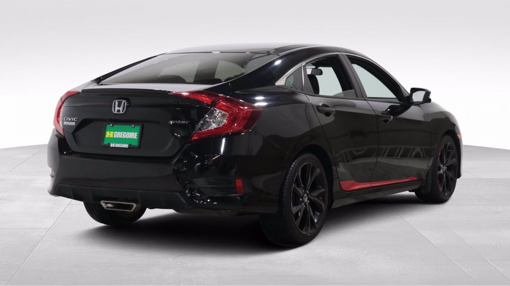 2019 Honda Civic SPORT AUTO A/C GR ELECT CUIR TOIT MAGS CAM RECUL B #6