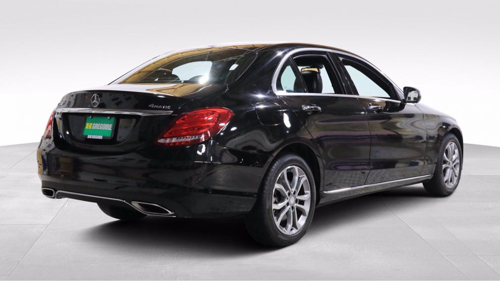 2017 Mercedes Benz C300 C 300 AUTO A/C CUIR TOIT DOUBLE MAGS CAM RECUL BLU #7