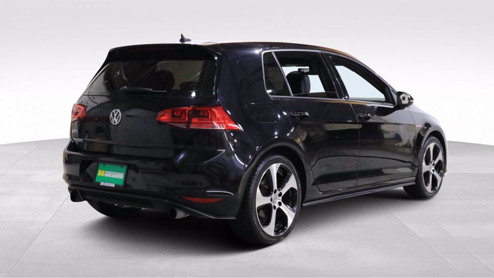 2017 Volkswagen Golf GTI Autobahn AUTO AC GR ELEC MAGS TOIT CUIR BLUETOOTH #6