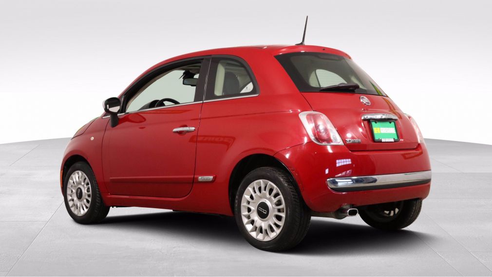 2013 Fiat 500 Lounge AUTO CUIR TOit MAGS A/C GR ELECT BLUETOOTH #5