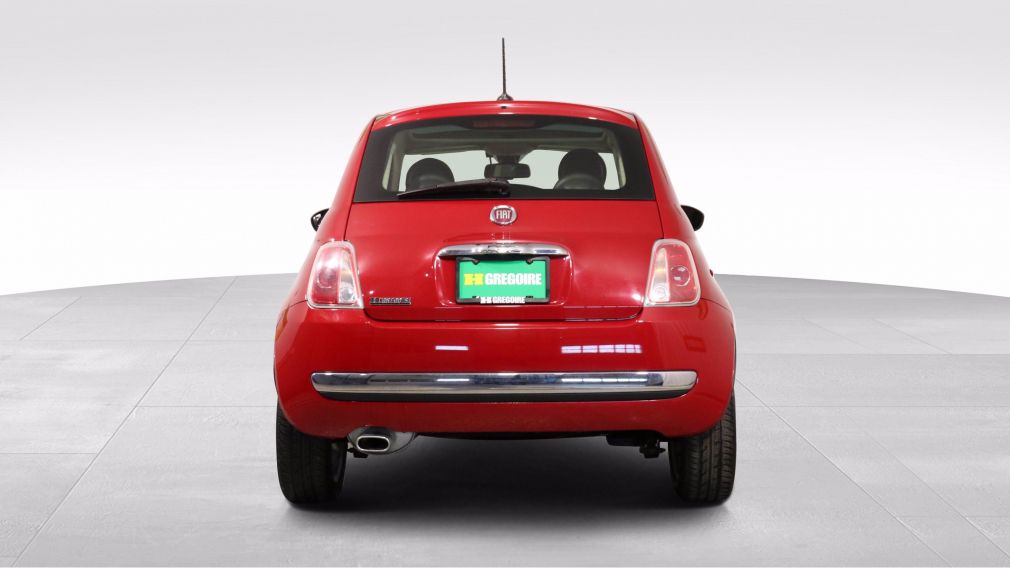 2013 Fiat 500 Lounge AUTO CUIR TOit MAGS A/C GR ELECT BLUETOOTH #5