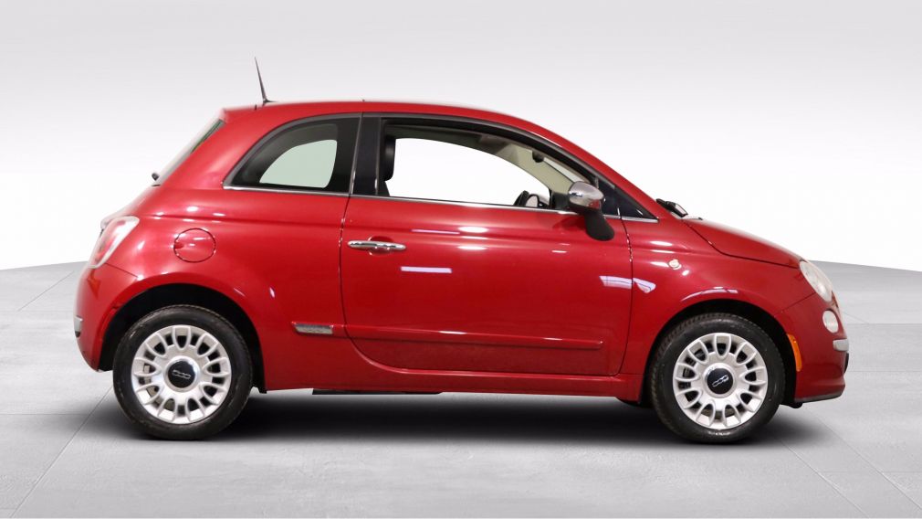 2013 Fiat 500 Lounge AUTO CUIR TOit MAGS A/C GR ELECT BLUETOOTH #8