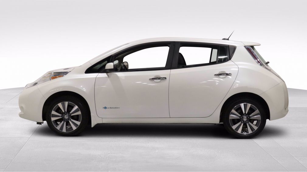 2015 Nissan Leaf S AUTO A/C GR ELECT MAGS CUIR NAVIGATION CAMERA BL #4