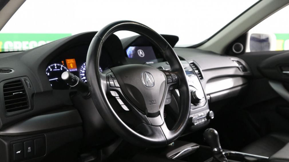 2015 Acura RDX Tech Pkg AWD CUIR TOIT MAGS GR ELECT CAM RECUL BLU #8