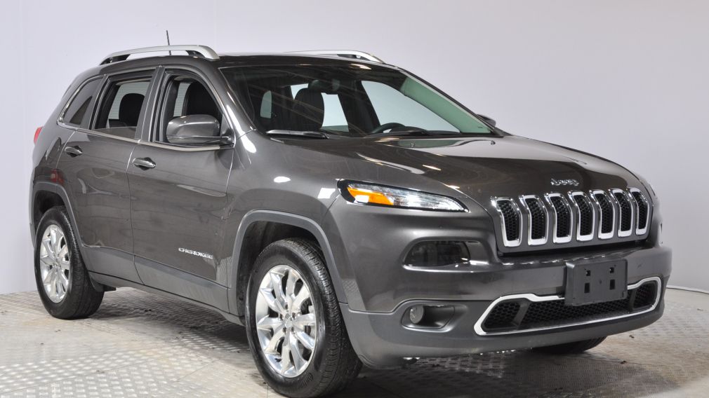 2016 Jeep Cherokee Limited 4WD NAV CUIR TOIT MAGS #0