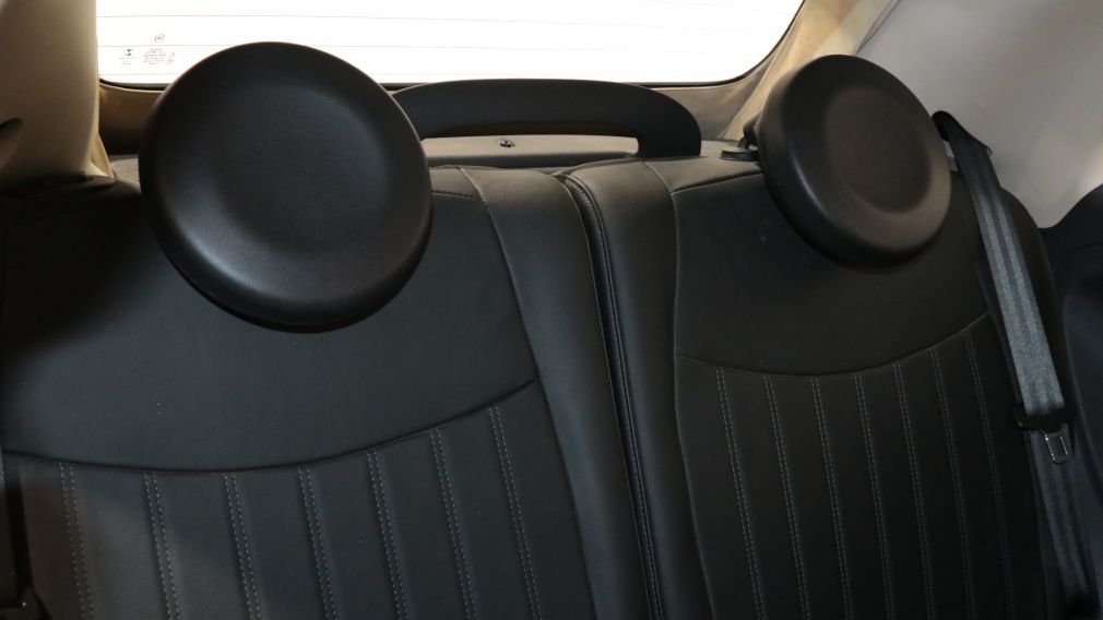 2015 Fiat 500c Lounge AUTO A/C MAGS CUIR TOIT MOU CONVERTIBLE BLU #18