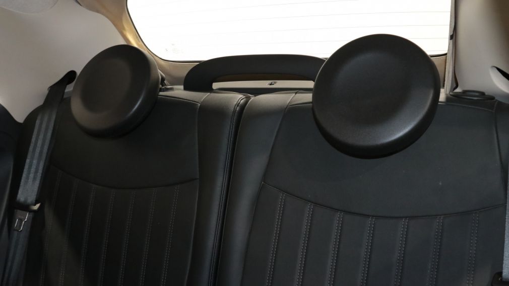 2015 Fiat 500c Lounge AUTO A/C MAGS CUIR TOIT MOU CONVERTIBLE BLU #16