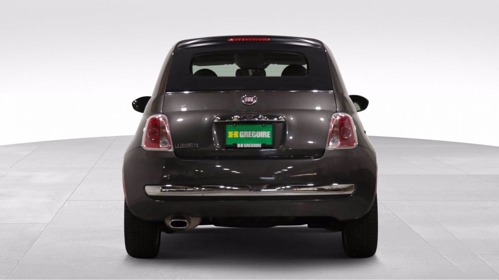 2015 Fiat 500c Lounge AUTO A/C MAGS CUIR TOIT MOU CONVERTIBLE BLU #6