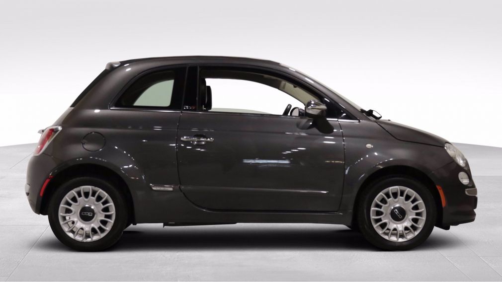 2015 Fiat 500c Lounge AUTO A/C MAGS CUIR TOIT MOU CONVERTIBLE BLU #8