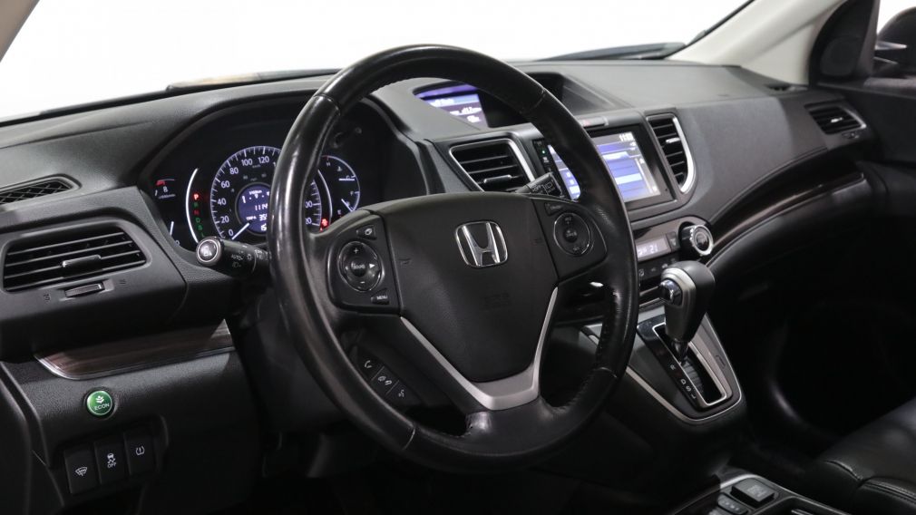 2016 Honda CRV EX-L AUTO A/C GR ELECT MAGS AWD TOIT CUIR BLUETOOT #9