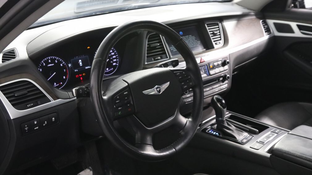 2015 Hyundai Genesis LUXURY AWD A/C CUIR TOIT PANO NAV MAGS CAM RECUL #9