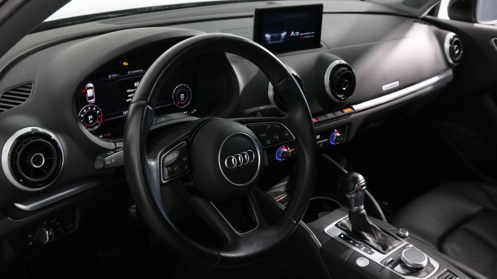 2017 Audi A3 2.0T TECHNIK QUATTRO A/C CUIR TOIT NAV MAGS #9