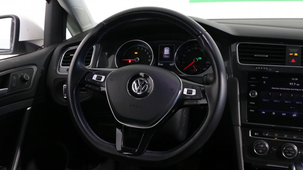 2019 Volkswagen e Golf COMFORTLINE ÉLECTRIQUE AUTO A/C CAM RECULE BLUETOO #16