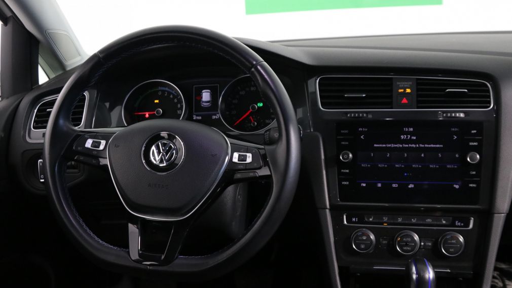 2019 Volkswagen e Golf COMFORTLINE ÉLECTRIQUE AUTO A/C CAM RECULE BLUETOO #14