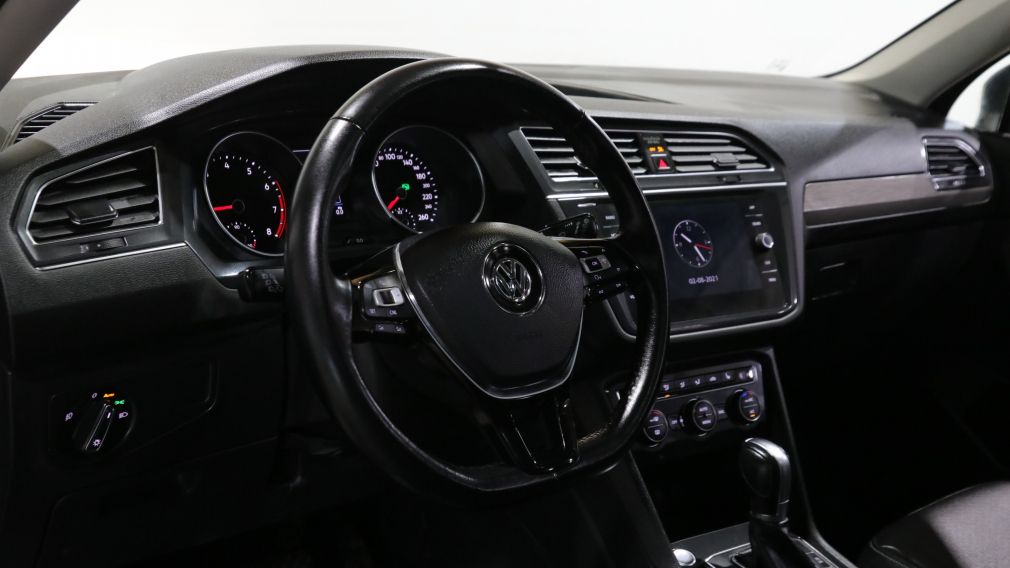 2018 Volkswagen Tiguan Comfortline 4 MOTION AUTO AC GR ELEC MAGS TOIT BLU #9