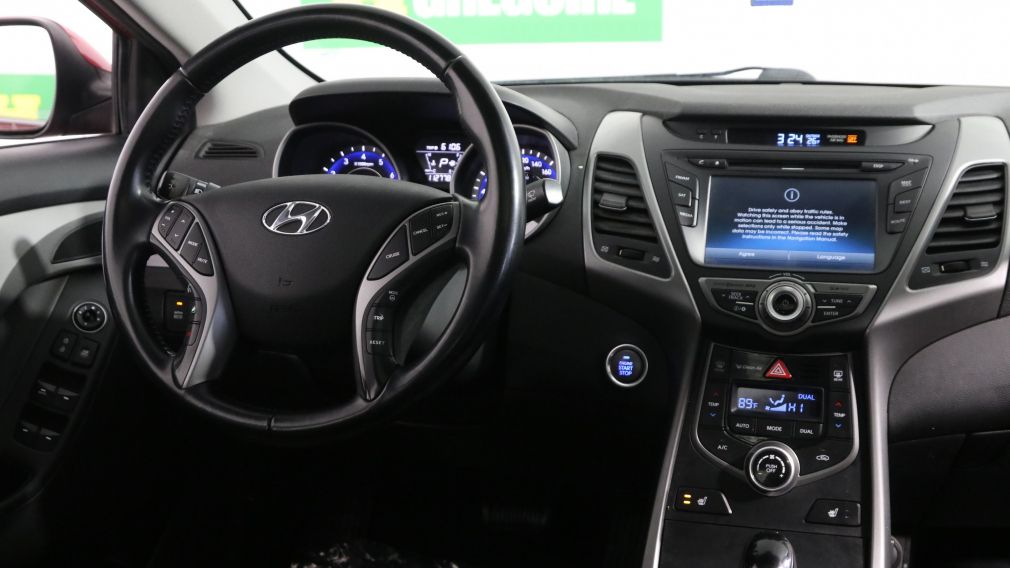 2015 Hyundai Elantra LIMITED AUTO A/C TOIT NAV MAGS CAM RECUL #14
