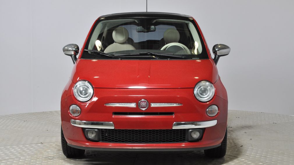 2012 Fiat 500 LOUNGE A/C CUIR TOIT BLUETOOTH #1