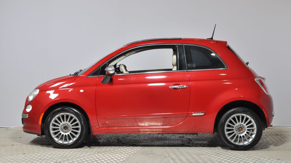 2012 Fiat 500 LOUNGE A/C CUIR TOIT BLUETOOTH #4