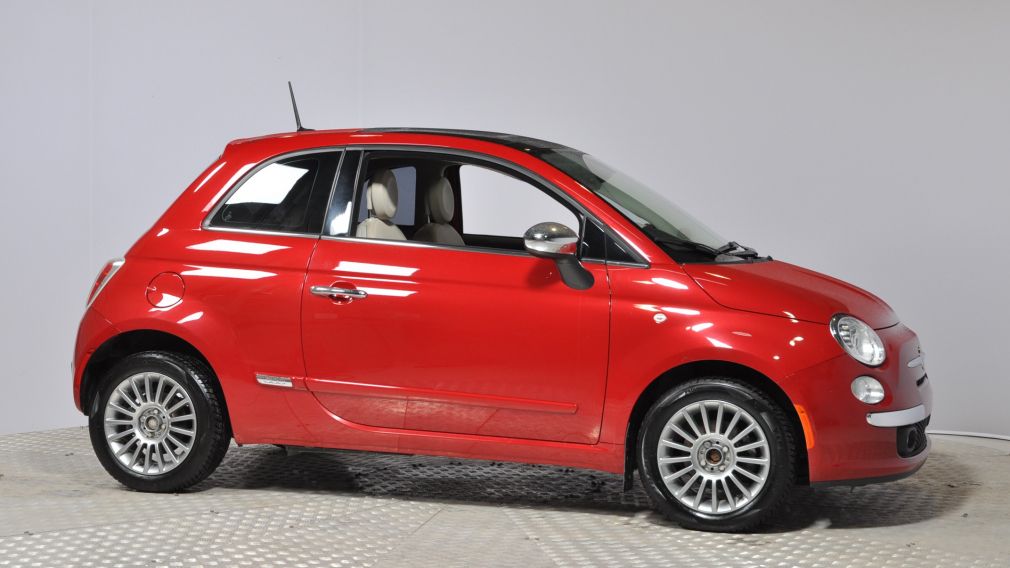 2012 Fiat 500 LOUNGE A/C CUIR TOIT BLUETOOTH #8