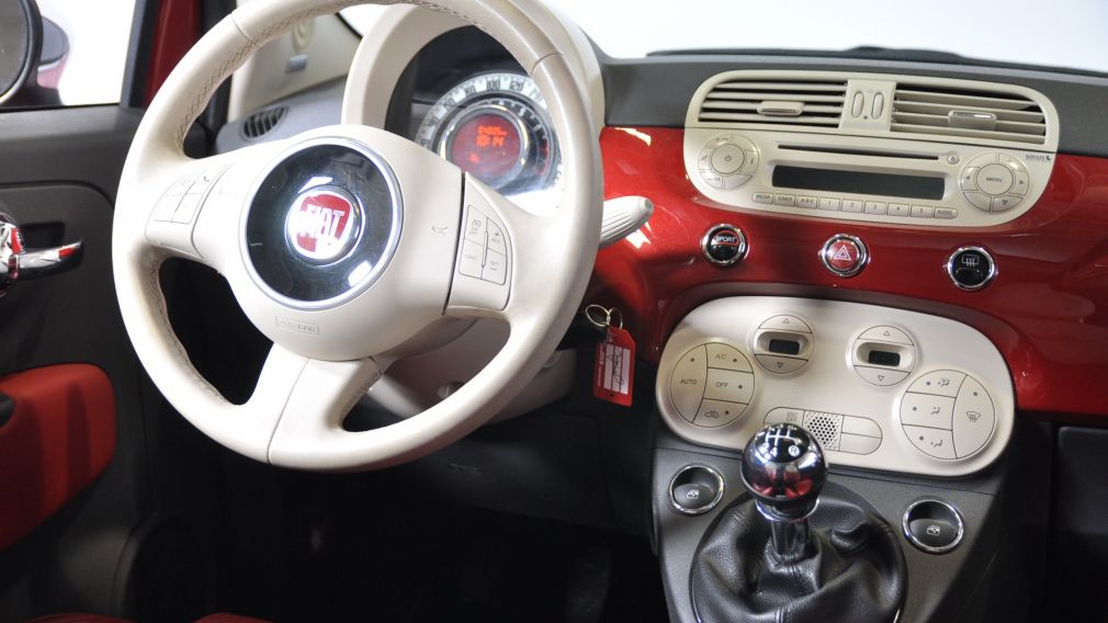 2012 Fiat 500 LOUNGE A/C CUIR TOIT BLUETOOTH #13