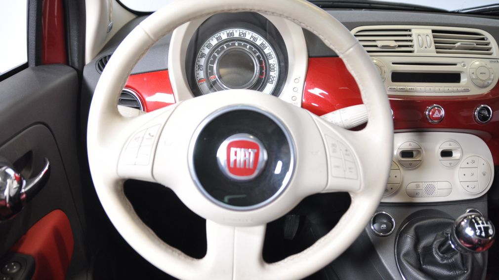 2012 Fiat 500 LOUNGE A/C CUIR TOIT BLUETOOTH #15