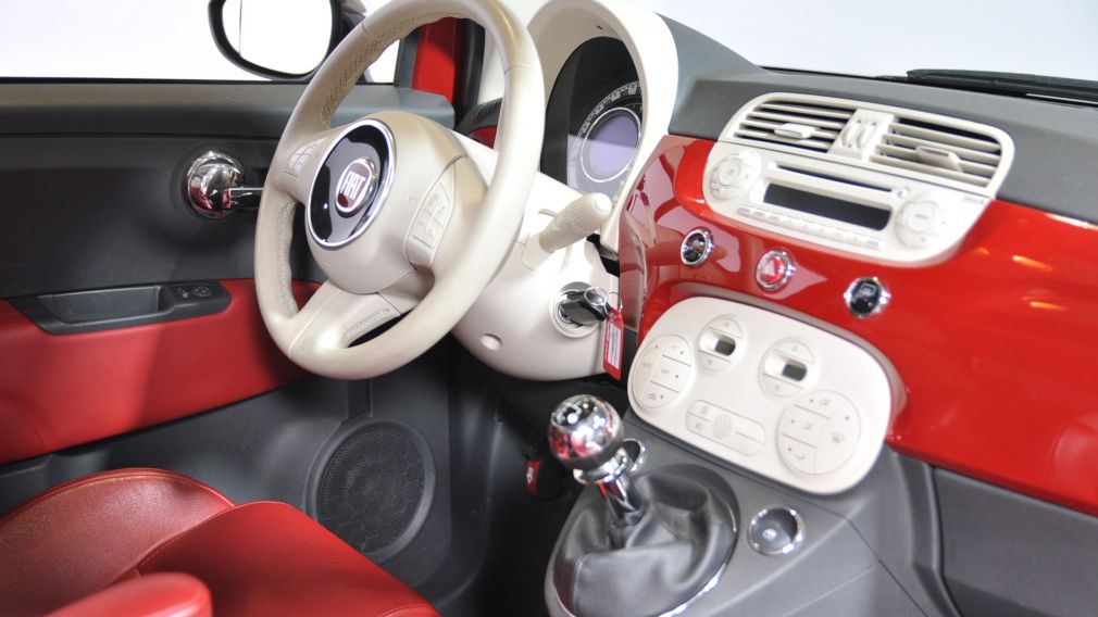 2012 Fiat 500 LOUNGE A/C CUIR TOIT BLUETOOTH #25