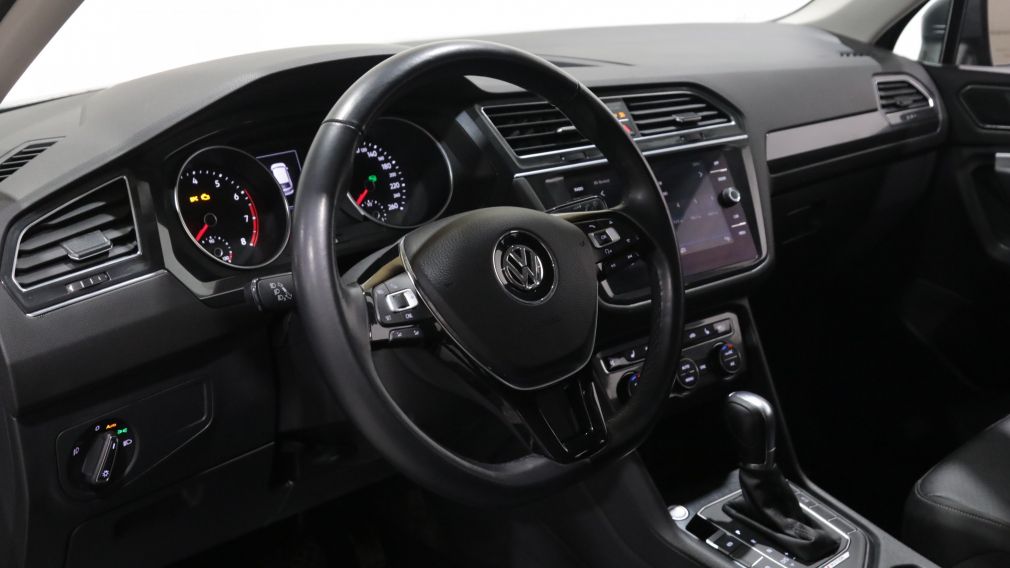 2018 Volkswagen Tiguan Comfortline A/C GR ELECT MAGS AWD CUIR CAMERA BLUE #9