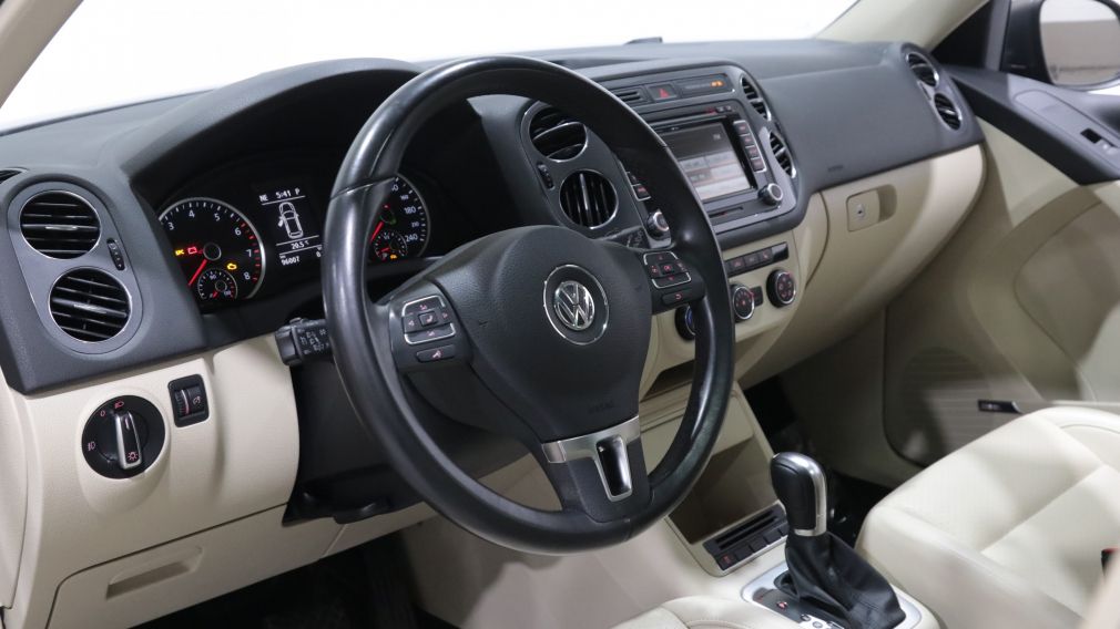 2014 Volkswagen Tiguan Highline AUTO A/C GR ELECT MAGS CUIR TOIT NAVIGATI #9
