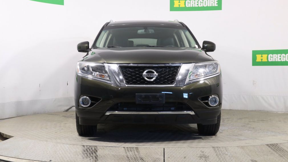 2015 Nissan Pathfinder SL AWD AUTO A/C CUIR TOIT NAV MAGS CAM RECULE 360 #2