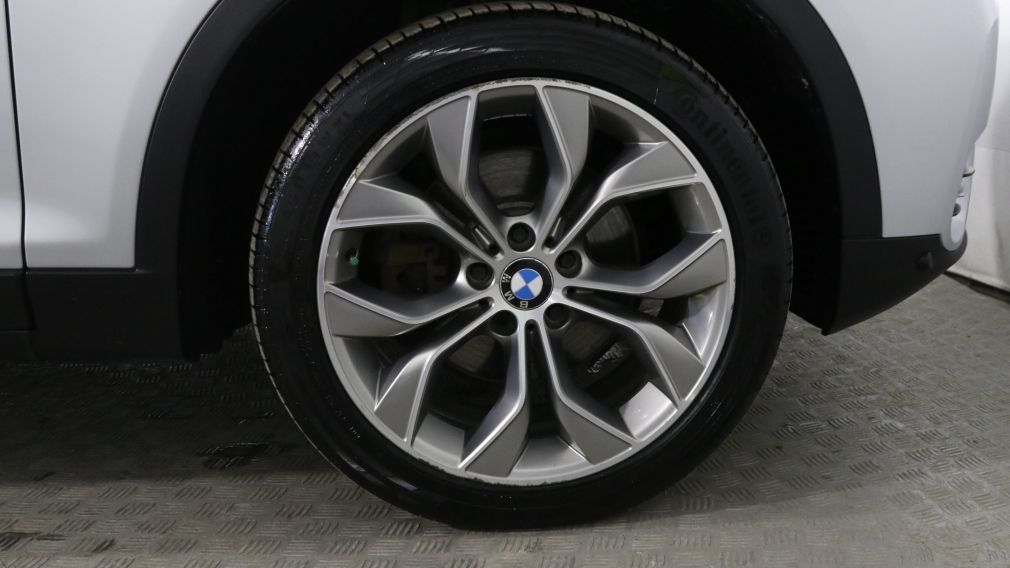 2017 BMW X3 XDRIVE A/C CUIR TOIT NAV MAGS BLUETOOTH #33